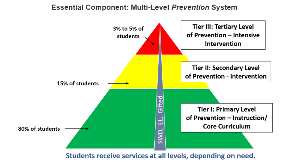 Multi level prevention system chart